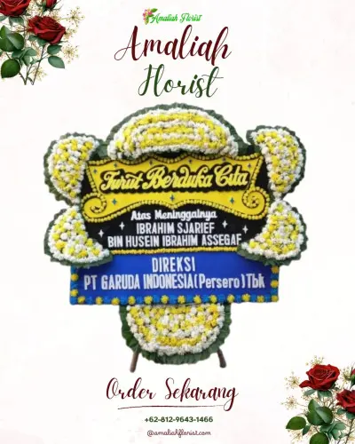 Papan Bunga Duka di Banyuraden